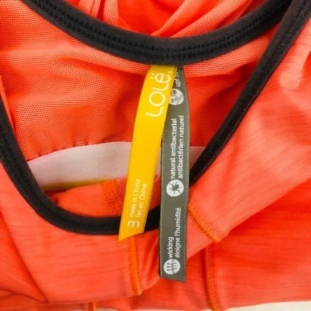 Lole orange gray